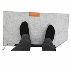Rechargeable Foot Warmer Mat , Heated Foot Warmer Floor Mat