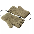 Ladies Portable Graphene Heating Pad Hand Warmer Gloves For Office