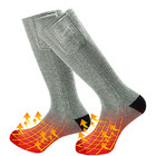 Graphene Sheet Electric Heating Socks , Skiing Men's Thermal Socks