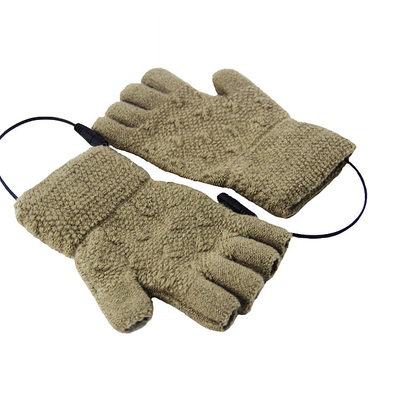 Half-Finger Design For Dexterity And Warmth In Electric Heated Gloves