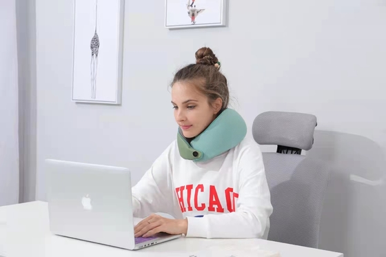 High Quality Popular Fashion U Shape Memory Foam Neck Airplane Travel Car Pillow Neck Massager Pillow With Heat