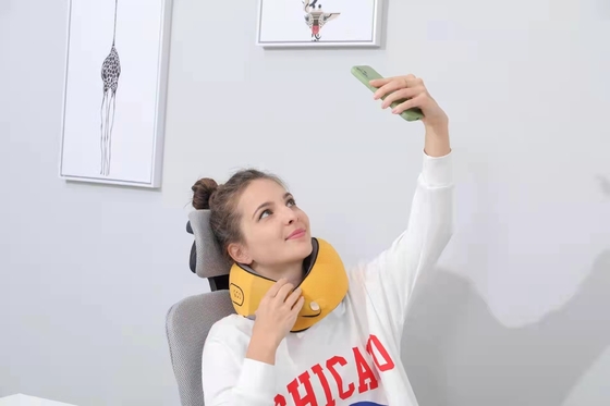 Wholesale Best Selling Products Multifunctional Massage Device Heating Neck Massager Pillow Electricinfrared U-Shaped