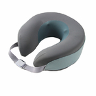 Portable Heated Massage Neck Pillow , Memory Foam U Shape Travel Pillow