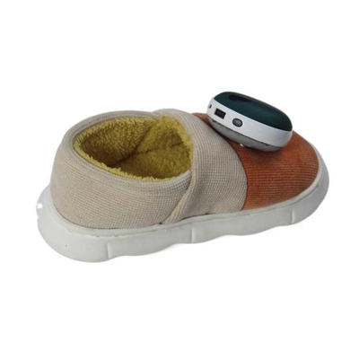 Electric Heating Cotton Shoes Winter Foot Warmer For Women With Graphene Technology