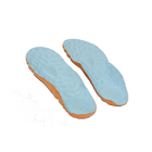 Anti Slip Shock Absorbing Cloth Surface Silicone Foot Massage Insoles High Elasticity