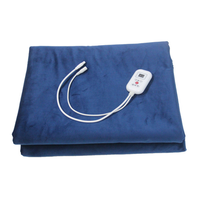 Soft Flannel Graphene Coating Electric Blanket with Temperature Control and Customizable Size and Color for Personalized