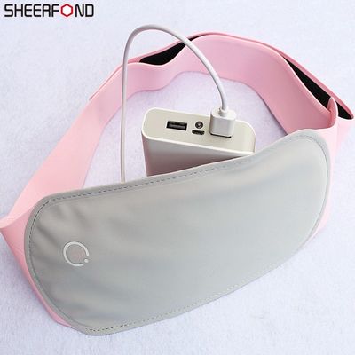 Cordless Portable Heating Pad Red Light Therapy Womens Menstrual