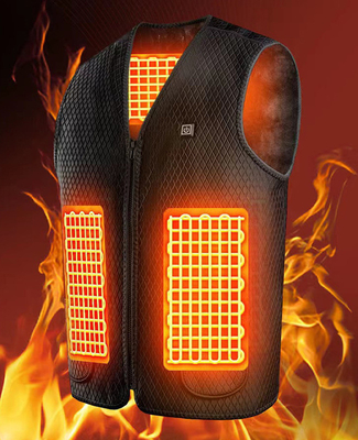 Electric Heated Clothes Fast Heating USB Powered Vest For Winter Outdoor Activities