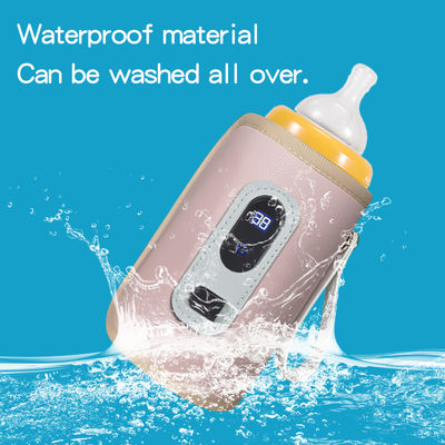 5V Portable Bottle Warmer USB Charging Perfect for Baby Milk Heating During Travel Compact Lightweight and Easy to Carry