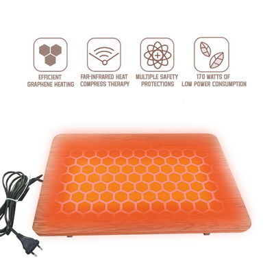 Effortless Comfort Electric Foot Warmer Stool With Graphene Heating Ergonomic Design