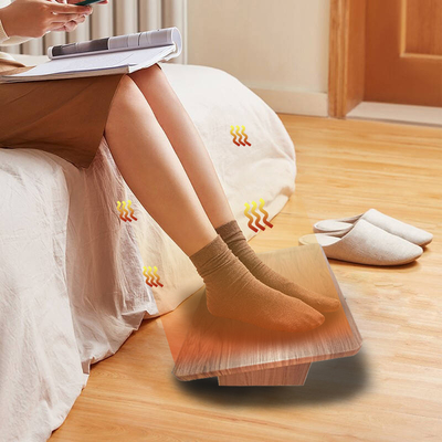 Add A Touch Of Sophistication To Your Space With Electric Foot Warmer Stool s Wooden Craftsmanship