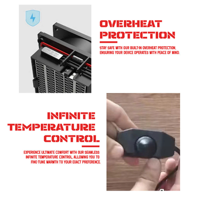 Effortless Comfort Electric Foot Warmer Stool With Graphene Heating Ergonomic Design
