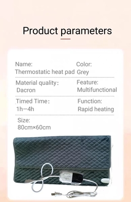 Precision Temperature Control For Safe And Effective Heat On Electric Heated Therapy Blanket
