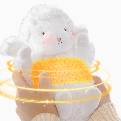 Stay Cozy And Connected With Our Little Sheep Plushie Hand Warmer Power Bank Anywhere