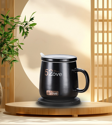 Stylish Mug Heated Coaster Set The Ultimate Combination Of Style And Functionality