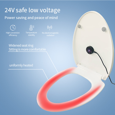 Graphene Heating Technology Washable Toilet Seat Cover Pad With Adjustable Temperature