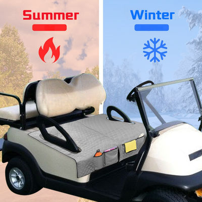 Golf heating pad suitable for outdoor sports and recreational activities providing soothing warmth to muscles and joints