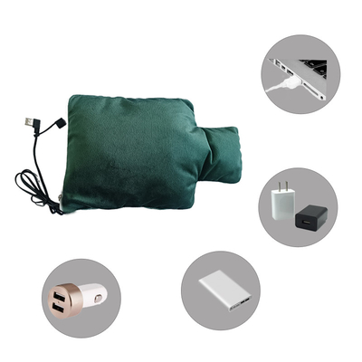 5V/2A Crystal Super Soft Fabric Electric Hand Warmer With Three Speed Temperature Control