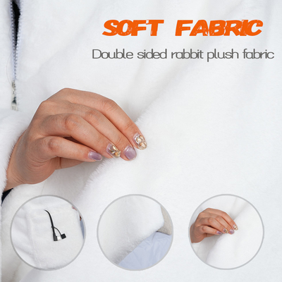 Graphene Far Infrared Heating Shawl electric blanket for Precise 45-65C Temperature Adjustment