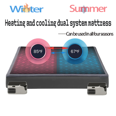 Adjustable TemperatureMultifunctional Electric Mattress Cover Cooling &amp; Heating Water Cooled Pad With Therapy Feature F Settings 45-65 Deg For Personalized Comfort In Heating And Cooling Mattress Pad