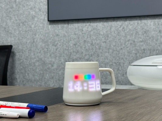 Custom Gifts Set For Mother'S Day Ai-Enhanced Ceramic Mug With Pixel Display Modern Design Gift