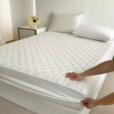 Customized Fitted Sheet Electric Heating Mattress Cover Dual Zones Control Graphene Technology And Antibacterial Fabric