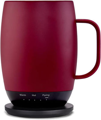 Portable Digital Style Factory-Designed Self-Heating Drinkware Temperature-Controlled Direct Drinking Coffee Mug Travel Wireless