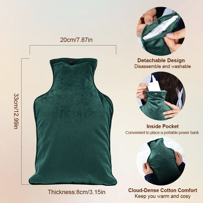 Portable Hand Warmer with Non-flammable Safety Features Overheating Protection and Reusable Design