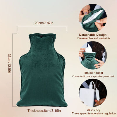Portable Hand Warmer with Non-flammable Safety Features Overheating Protection and Reusable Design