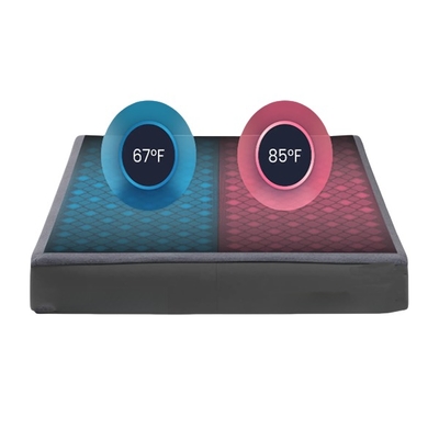 OEM Dual Zones Control Bed And Blanket Cooling System Warm And Safe Pod Bed Pad For Winter And Summer Mattress Topper