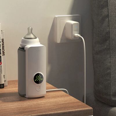 Customizable Wireless Charging Constant Temperature Night Baby Bottle Warmers Universal Model