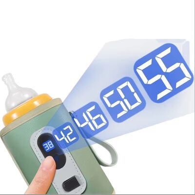 Sheerfond Best Baby Bottle Warmer with Digital Display Cashmere Material XF-016 Model 1 Year Warranty