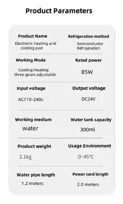 Smart pet bed cooling pad using physical water cooling technology maintaining stable long lasting cool surface for pets
