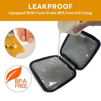 Convenient food heating bag with no microwave needed usb powered gentle heat and food safe insulated lining for warm meals