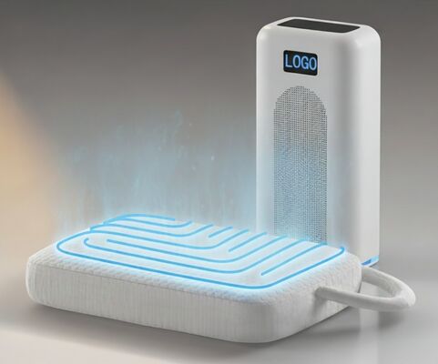 Electric Heating Pillow Ideal for Office Naps and Sleep Providing Comfortable Temperature Adjustment and Cozy Experience