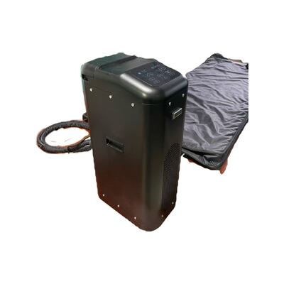 Refrigerated sleeping bag featuring washable design and energy 400W power consumption for temperature control in various environments
