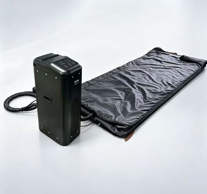 Refrigerated sleeping bag offering cooling heating functions with washable durable surface and comfortable wrapping fit