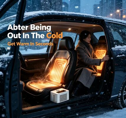 Car water-cooled hot seat cushion suitable for daily commuting long-distance driving and road trips providing temperature management
