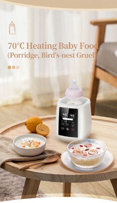 Baby Bottle Warmer Offering Multiple Heating Modes Including Steam and Warm Milk Functions with User Friendly Controls