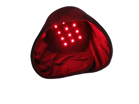 Graphene infrared thermal cap, USB charging fast heating red light treatment cap, household scalp care outdoor wearable hair care heating cap