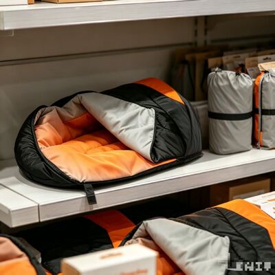 Foldable Portable Heated Dog Sleeping Bag, Easy to Carry & Store, 3‑Level Adjustable Temperature Water‑Resistant Scratch‑Proof Pet Sleeping Bag,CE FCC ROHS Certified
