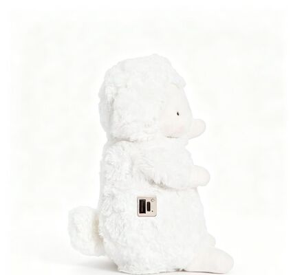 Kids Friendly Portable Sheep Hand Warmer,Powered by USB Power Bank for Easy Carry,Soft Gentle‑Touch Fabric for Household Indoor Use,3‑Level Heat Setting 40‑50‑60℃,Long‑Lasting 6‑8‑Hour Working Time