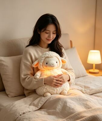 Multi‑Scene Portable Sheep Heater, USB Power Bank Supported for On‑the‑Go Use, Gentle Touch Hand warmer  3‑Speed Heating Settings CE FCC RoHS Certified