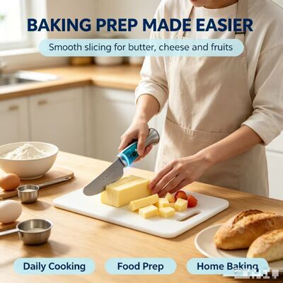Wholesale Intelligent Butter Heating Knife, Touch Sensing Waterproof Stainless Steel Electric Butter Cutter, CE FCC RoHS, Support OEM ODM Custom Logo