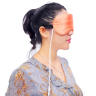 Silk Material Electric Heated Eye Mask USB 5V Input Power For Sleep ODM OEM