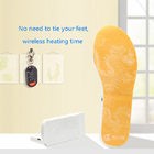Wireless Rechargeable Foot Warmers Heated Insoles 5mm 8mm 12mm Thickness
