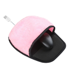 Washable USB Heated Mouse Pad Hand Warmer , Heated Mouse Mat ODM