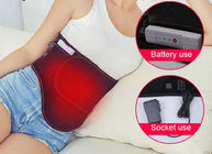 OEM Heating Waist Belt For Pain Relief Far Infrared ODM By 5V USB Powered