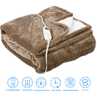 Far Infrared Washable Electric Heated Blanket 45degree Temperature SHEERFOND