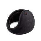 OEM Heated Ear Muffs , Rechargeable Heated Ear Warmers Fleece Material